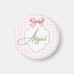 Íman Arco Personalizado de Enfermeira Abigail Baby Girl