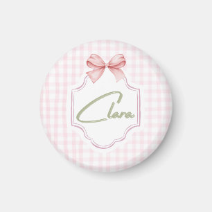 Íman Arco Personalizado de Nursery Clara Baby Girl &Gin
