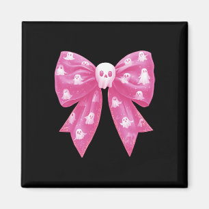Íman Arco Rosa Fantasma Coquette Halloween Spooky Seaso