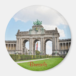 Íman Arco Triunfal no Parque Cinquantenaire em Bruxelas