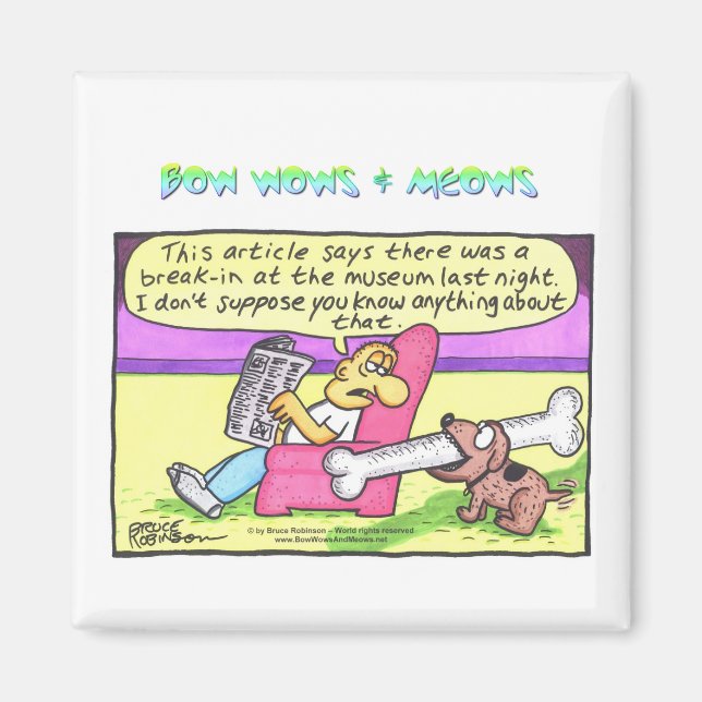 Íman ARCO WOWS & MEOWS - Este artigo diz... (Frente)