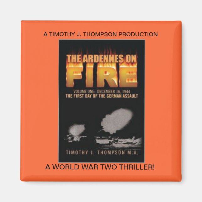 ÍMAN ARDENNES ON FIRE MAGNET (Frente)