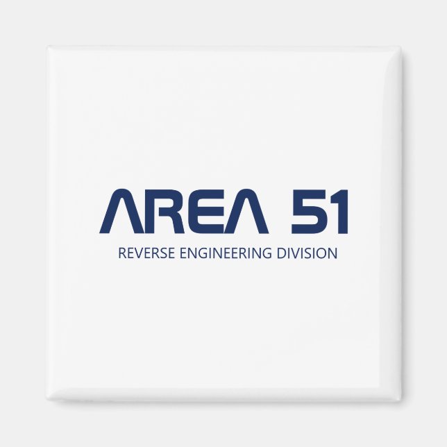 Íman Área 51 Engenharia Reversa Alien Ufo Paranormal (Frente)