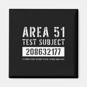 Íman Área 51 Testes Assunto 2177 Hallowee de rapto de A