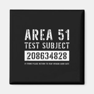 Íman Área 51 Testes Assunto 4828 Hallowee de rapto de A
