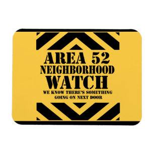 Íman Área 52 Observatório de Vizinhança