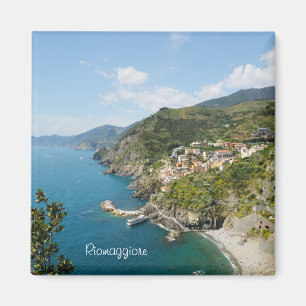 Íman área da vila de Riomaggiore em Cinque Terre, Itáli