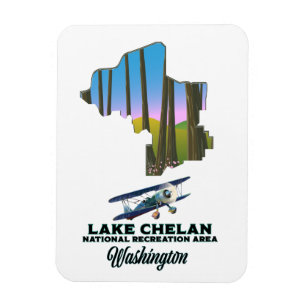 Íman Área de Recreação Nacional do Lago Chelan, Wash