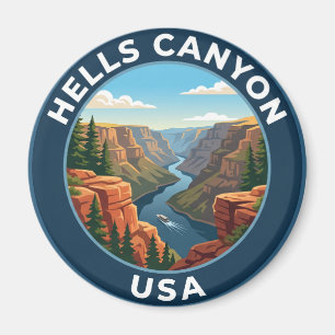 Íman Área de Recreação Nacional Hells Canyon EUA