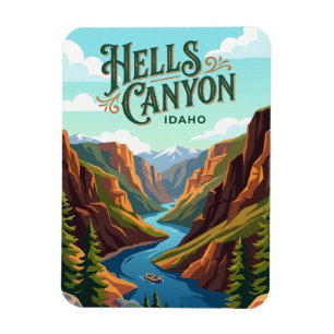Íman Área de Recreação Nacional Hells Canyon EUA