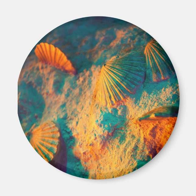 Íman Areia e conchas (Frente)