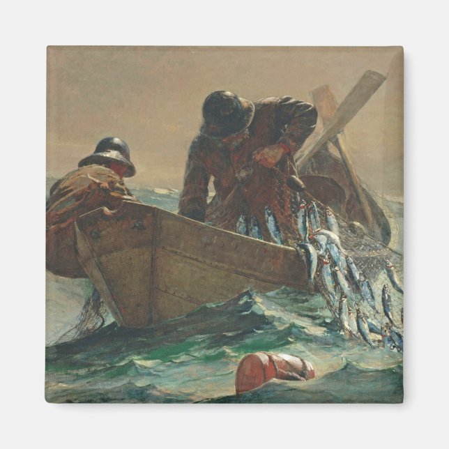Íman Arenque, 1885 (óleo na canvas) (Frente)