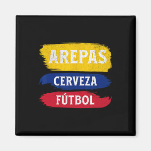 Íman Arepas Cerveja Futebol Bandeira do Equador Futebol