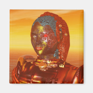 Íman ARES EM DESERTO DA HIPERION Science Fiction, Sci-F