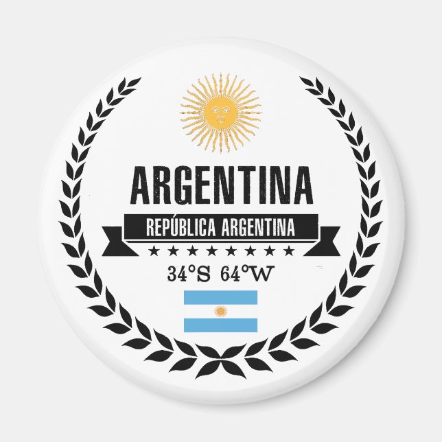 Íman Argentina (Frente)