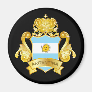 Íman Argentina Dourado