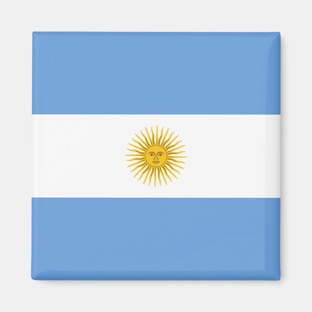 Íman Argentina Flag Magnet (Frente)