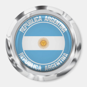 Íman Argentina Round Emblem