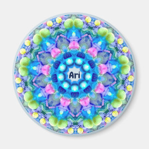 Íman ARI ~ Padrões de Páscoa personalizados - Fractal ~