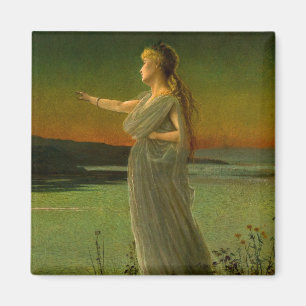 Íman Ariadne em Naxos John Atkinson Grimshaw