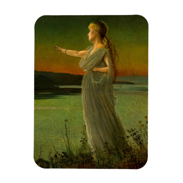 Íman Ariadne em Naxos John Atkinson Grimshaw (Vertical)