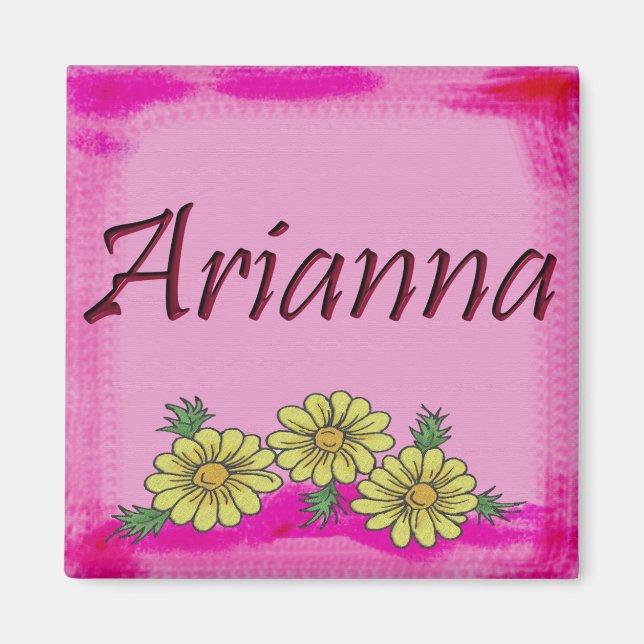 Íman Arianna Daisy Magnet (Frente)