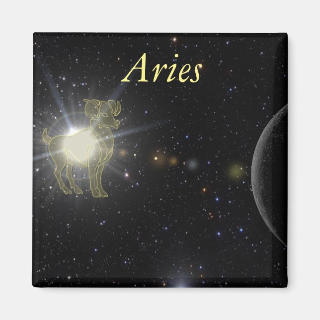 Íman Aries brilhante (Frente)