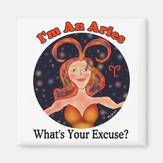 Íman Aries Com Licença Magnet