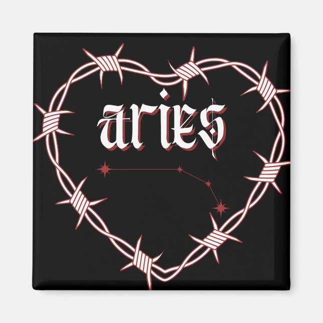 Íman Aries Constelle Gothic Aestic Wire (Frente)