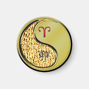 Íman Aries e Coelho Metálico