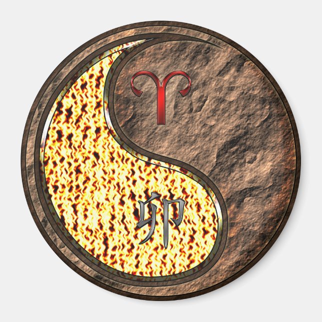 Íman Aries & Earth Rabbit (Frente)