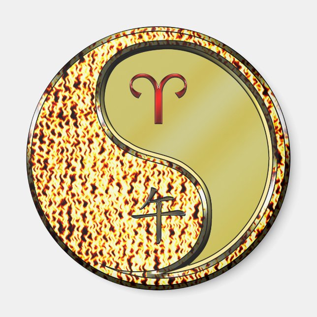 Íman Aries & Metal Horse (Frente)