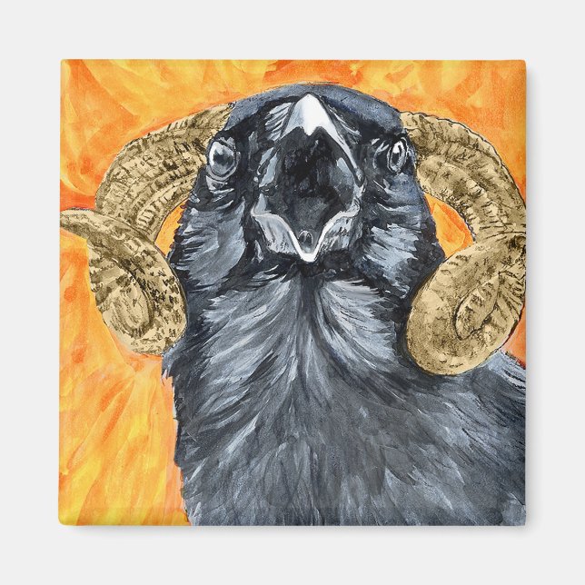 Íman Aries Raven (Frente)
