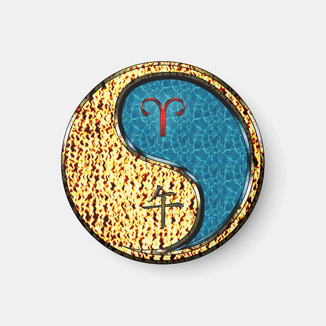 Íman Aries & Water Horse (Frente)