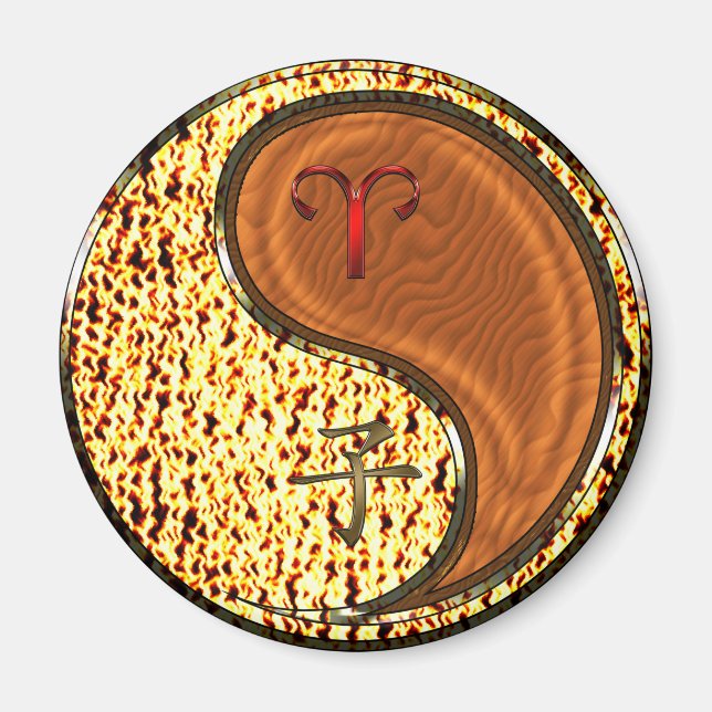 Íman Aries & Wood Rat (Frente)