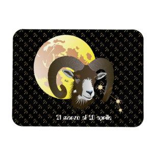 Íman Ariete 21 marzo al 20 íris - Magneta Premium Flexi