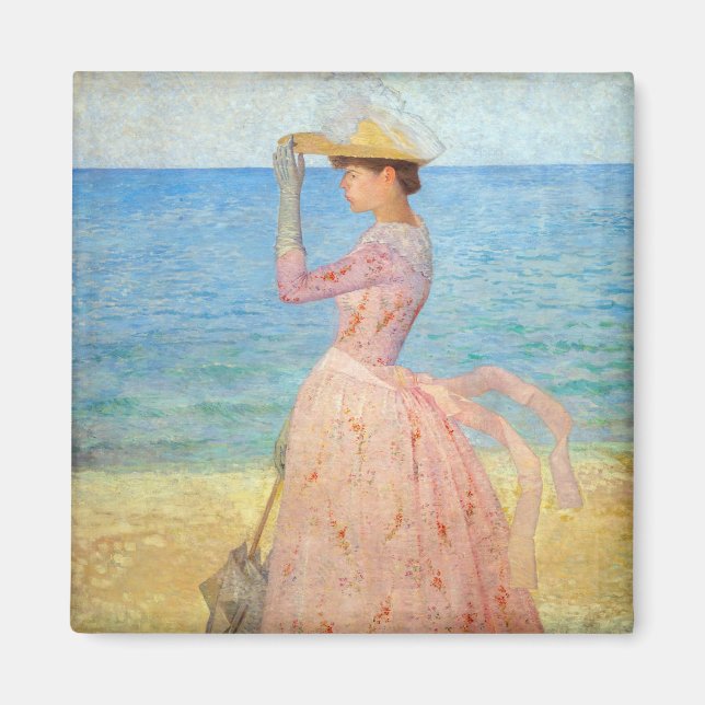 Íman Aristide Maillol - Mulher com Guarda-Sol (Frente)