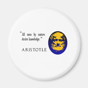 Íman Aristotle no conhecimento. Ímã da filosofia