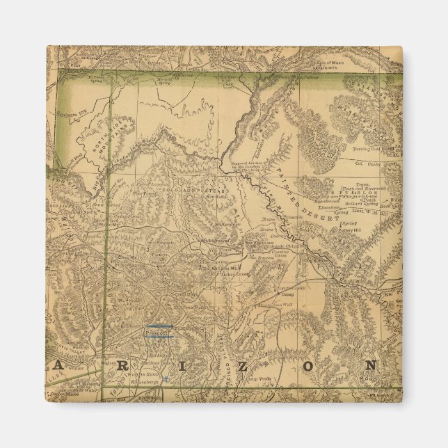 Íman Arizona de Rand McNally (Frente)