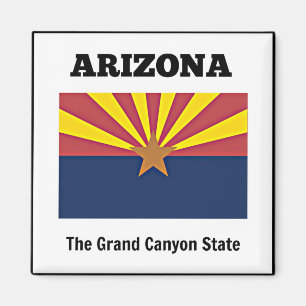 Íman Arizona, flag and motto,