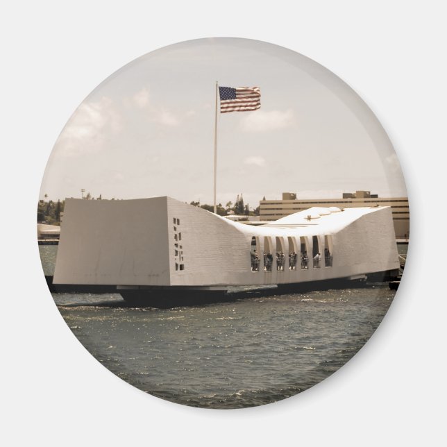 Íman Arizona Memorial Pearl Harbor (Frente)