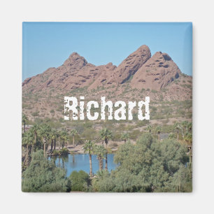 Íman Arizona Papago Park Papaisagem Adicionar Nome Sudo