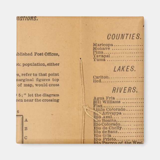 Íman Arizona Rand McNally (Frente)