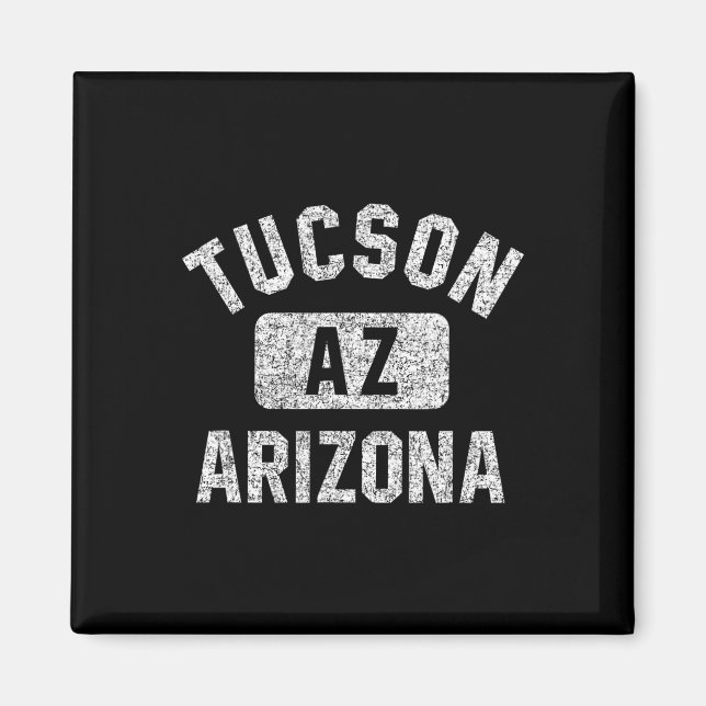 Íman Arizona Tucson Az Estilo Gym Distante Impressão Br (Frente)