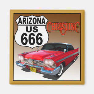 Íman Arizona US Route 666 - Christine