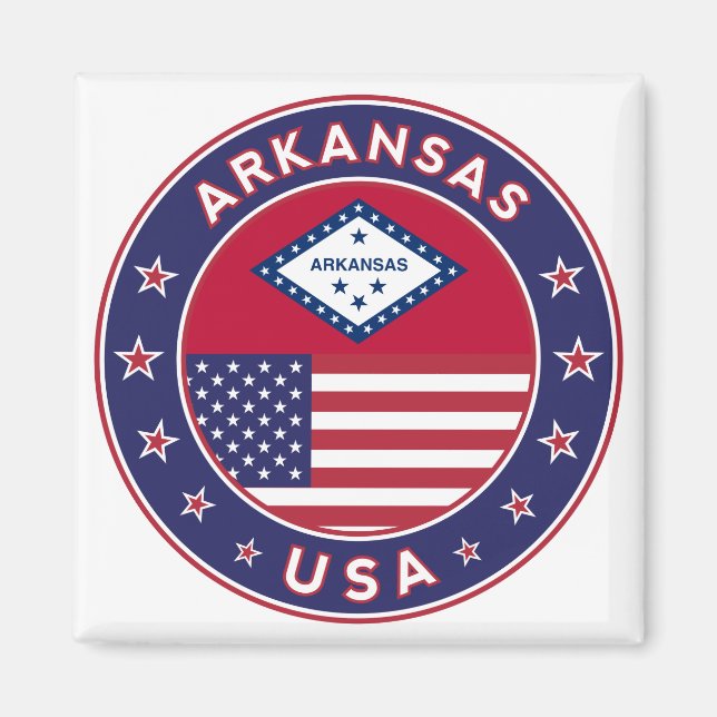 Íman Arkansas (Frente)