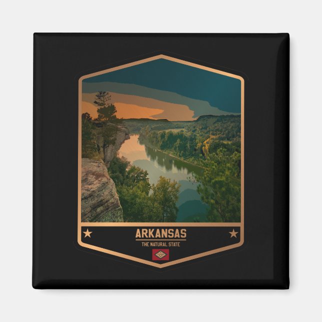 Íman Arkansas (Frente)