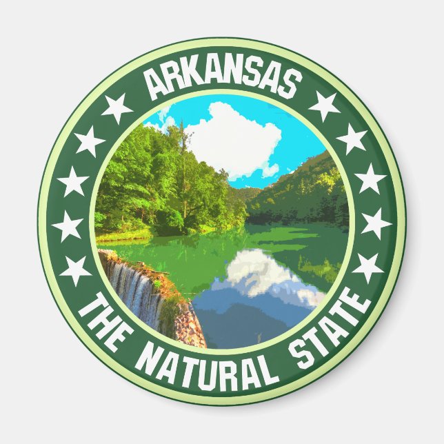 Íman Arkansas (Frente)