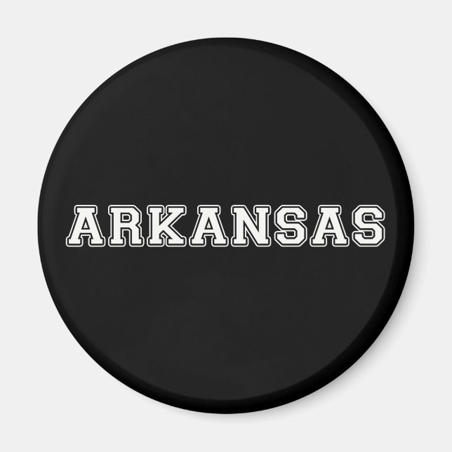 Íman Arkansas (Frente)