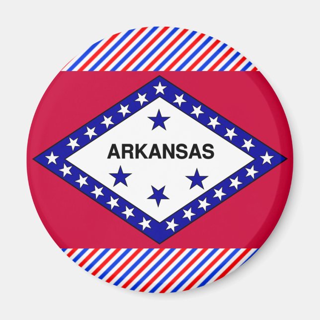 Íman Arkansas Flag (Frente)